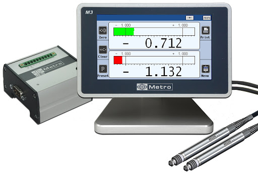 Inductieve sensor met uitlees unit